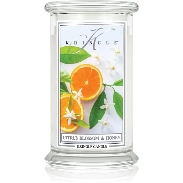 Kringle Candle Kringle Candle Classic Citrus Blossom & Honey dišeča sveča 623 g