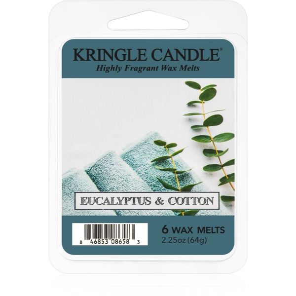 Kringle Candle Kringle Candle Eucalyptus & Cotton vosek za aroma lučko 64 g