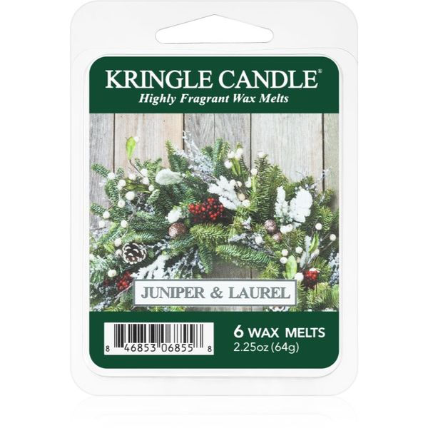 Kringle Candle Kringle Candle Juniper & Laurel vosek za aroma lučko 64 g