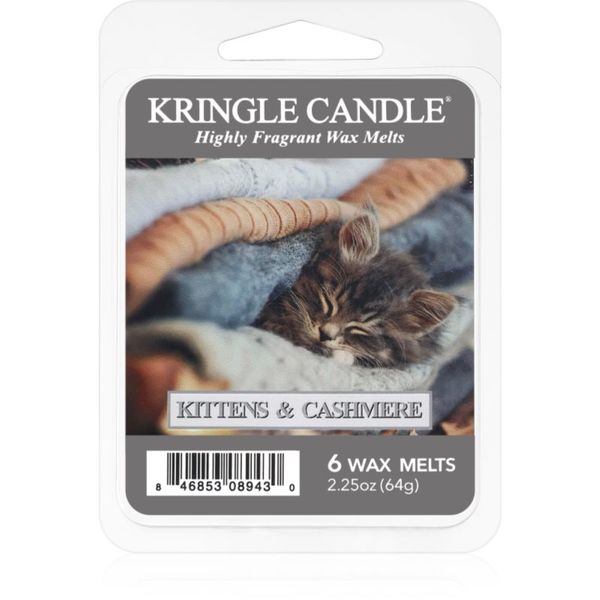 Kringle Candle Kringle Candle Kittens & Cashmere vosek za aroma lučko 64 g