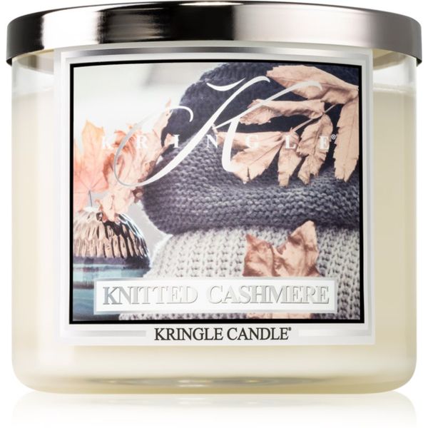 Kringle Candle Kringle Candle Knitted Cashmere dišeča sveča 411 g