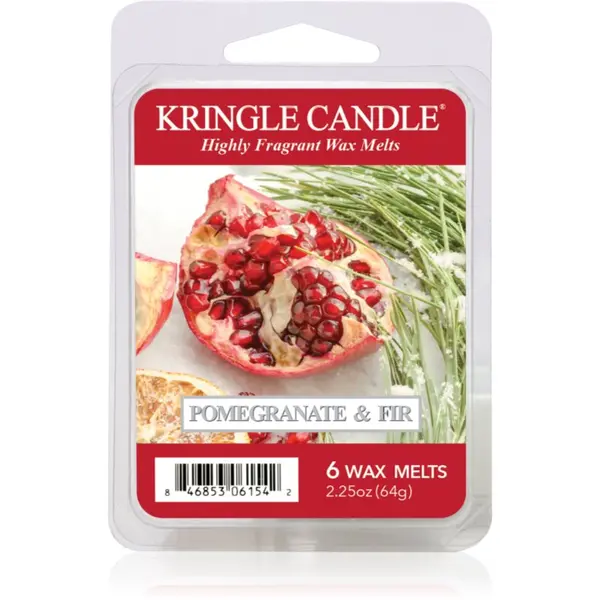 Kringle Candle Kringle Candle Pomegranate & Fir Wax Melt DVA dišeča sveča 64 g