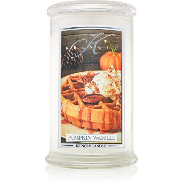 Kringle Candle Kringle Candle Pumpkin Waffles dišeča sveča 624 g