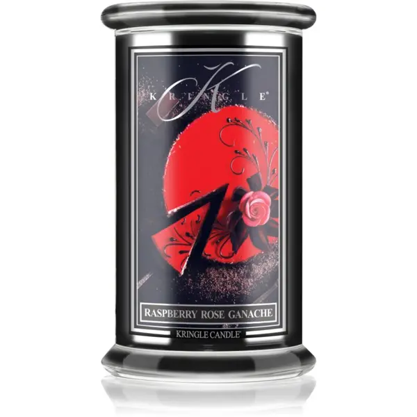 Kringle Candle Kringle Candle Reserve Raspberry Rose Ganache dišeča sveča 623 g