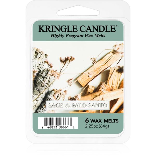 Kringle Candle Kringle Candle Sage & Palo Santo vosek za aroma lučko 64 g