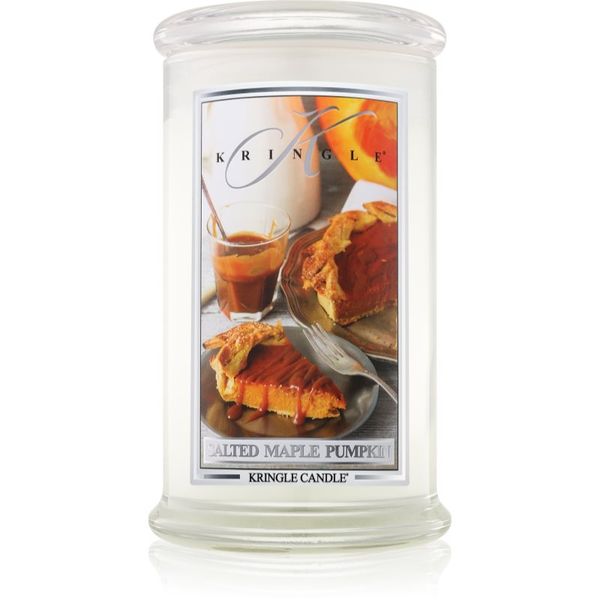 Kringle Candle Kringle Candle Salted Maple Pumpkin dišeča sveča 624 g