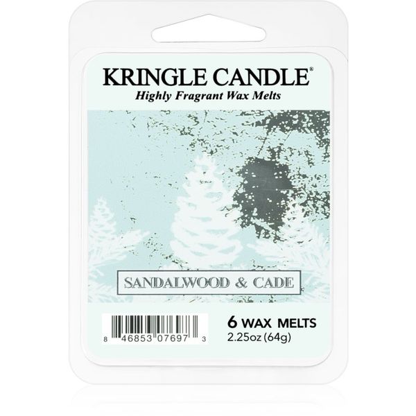 Kringle Candle Kringle Candle Sandalwood & Cade vosek za aroma lučko 64 g