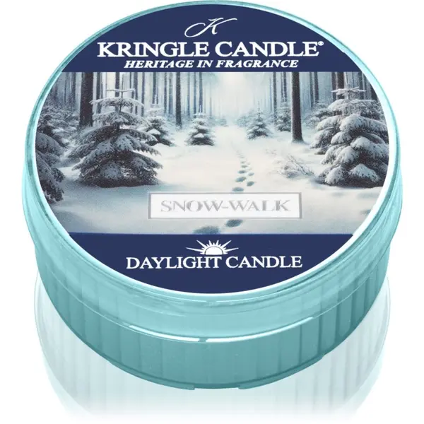 Kringle Candle Kringle Candle Snow-Walk čajna sveča 42 g