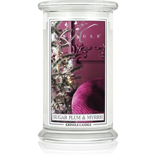 Kringle Candle Kringle Candle Sugar Plum & Myrrh dišeča sveča 624 g