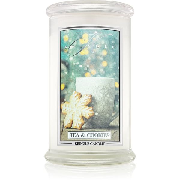 Kringle Candle Kringle Candle Tea & Cookies dišeča sveča 624 g
