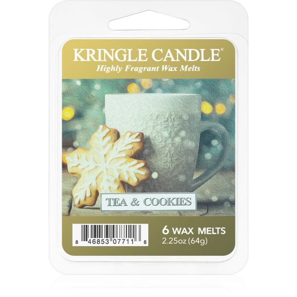 Kringle Candle Kringle Candle Tea & Cookies vosek za aroma lučko 64 g