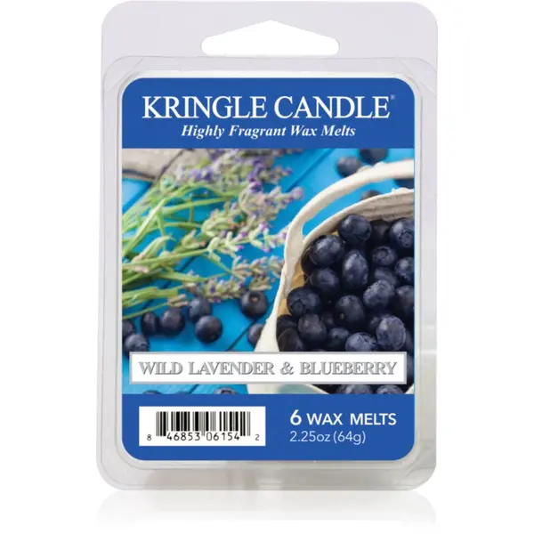 Kringle Candle Kringle Candle Wild Lavender & Blueberry vosek za aroma lučko 64 g