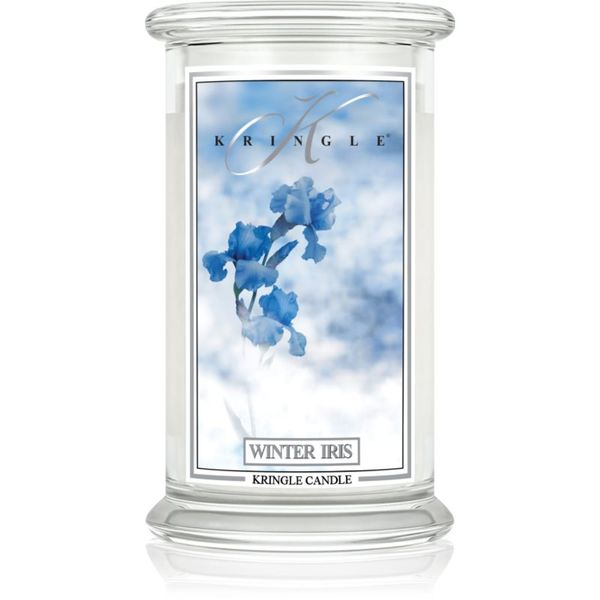 Kringle Candle Kringle Candle Winter Iris dišeča sveča 624 g