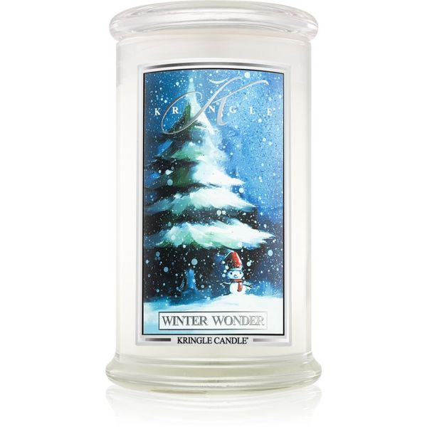 Kringle Candle Kringle Candle Winter Wonder dišeča sveča 624 g