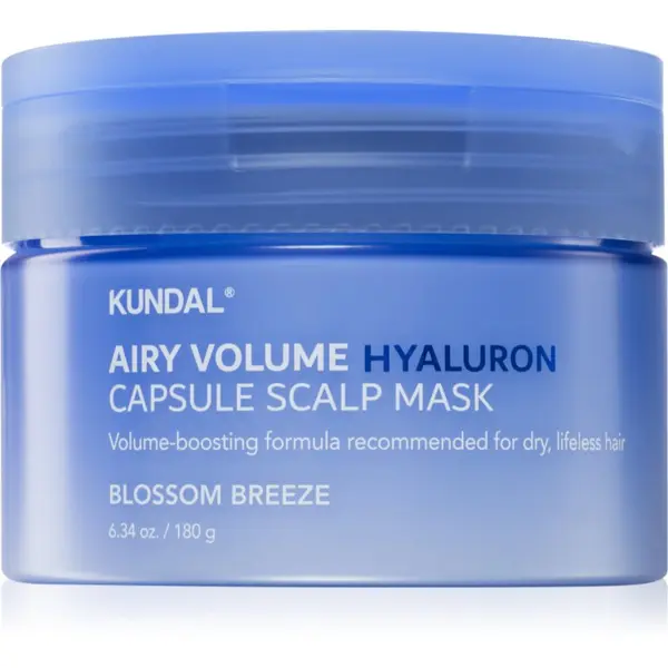 KUNDAL KUNDAL Airy Volume Hyaluron Capsule Scalp Mask nega lasišča za volumen las 180 g
