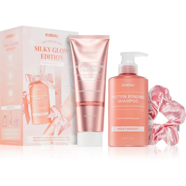 KUNDAL KUNDAL Protein Bonding Care Violet Muguet darilni set za lase