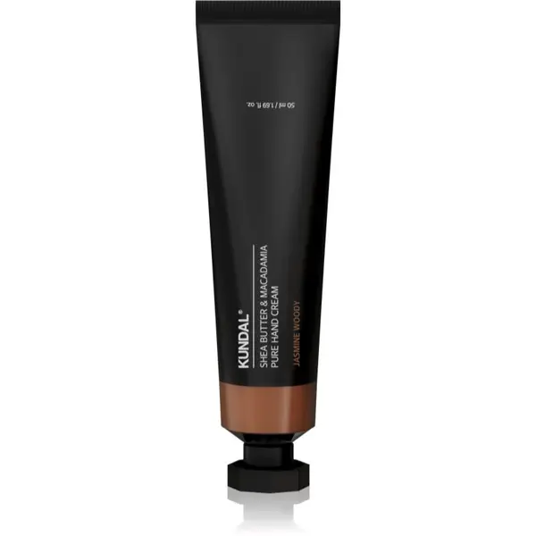 KUNDAL KUNDAL Shea Butter & Macadamia Jasmine Woody vlažilna krema za roke s hranilnim učinkom 50 ml