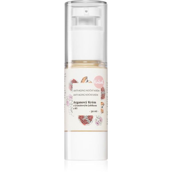 Kvitok Kvitok Argan cream with pomegranate nočna krema za zrelo kožo 30 ml