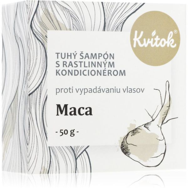 Kvitok Kvitok Maca trdi šampon za redke lase 50 g