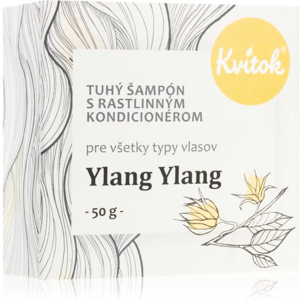 Kvitok Kvitok Ylang Ylang trdi šampon za blond lase 50 g