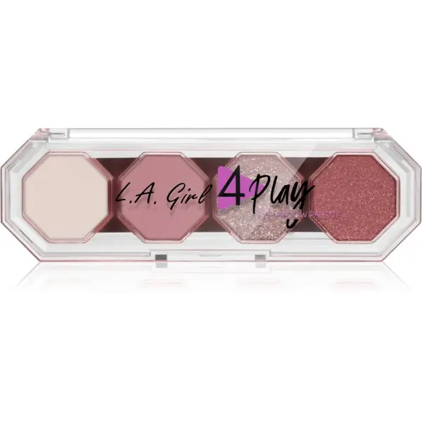 L.A. Girl Cosmetics L.A. Girl Cosmetics 4 Play paleta senčil za oči odtenek Feel Good 3.2 g