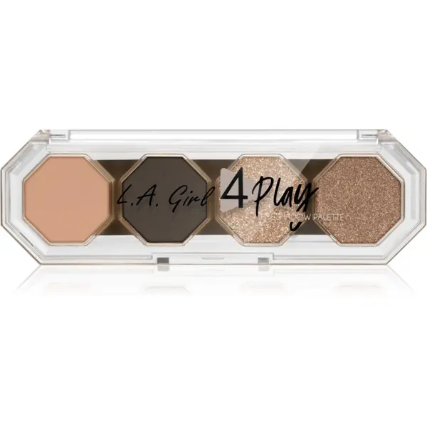 L.A. Girl Cosmetics L.A. Girl Cosmetics 4 Play paleta senčil za oči odtenek Seduce 3.2 g