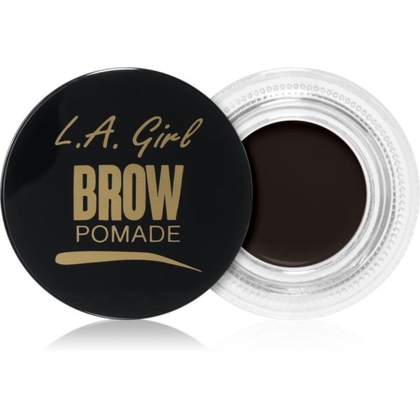 L.A. Girl Cosmetics L.A. Girl Cosmetics Brow Pomade pomada za obrvi odtenek Soft Black 3 g