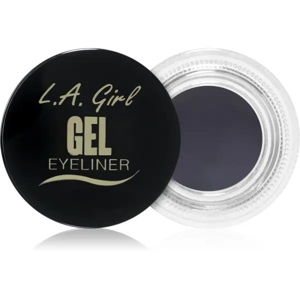 L.A. Girl Cosmetics L.A. Girl Cosmetics Gel Eyeliner gel črtalo za oči odtenek Raging Purple 3 g