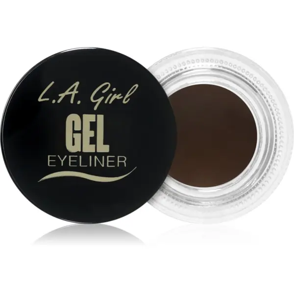 L.A. Girl Cosmetics L.A. Girl Cosmetics Gel Eyeliner gel črtalo za oči odtenek Rich Chocolate Brown 3 g