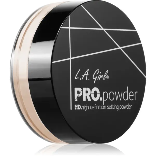 L.A. Girl Cosmetics L.A. Girl Cosmetics PRO. Powder matirajoči fiksirni puder odtenek Banana Yellow 5 g
