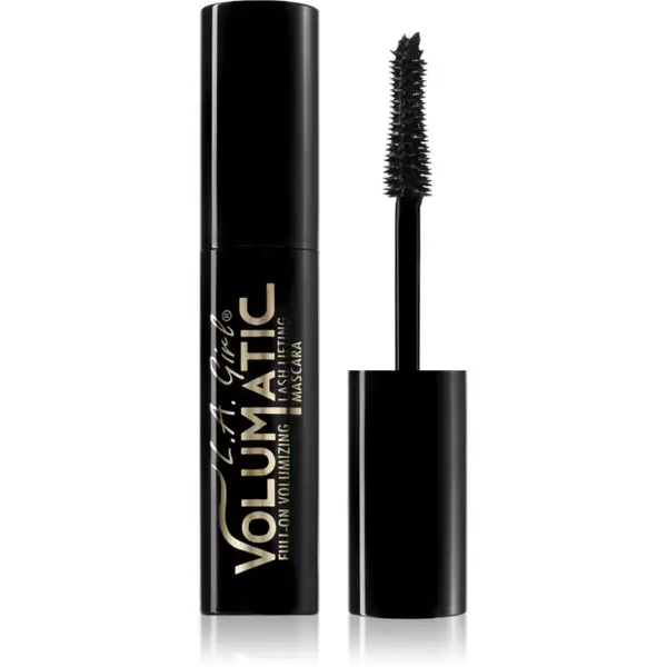 L.A. Girl Cosmetics L.A. Girl Cosmetics Volumatic vodoodporna maskara za volumen in privihanje trepalnic odtenek Ultra Black 10 ml