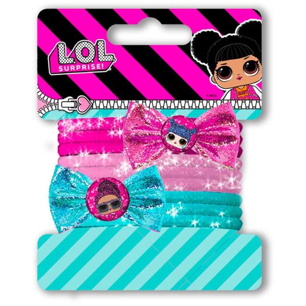 L.O.L. Surprise L.O.L. Surprise Hairband Set elastike za lase 9 kos