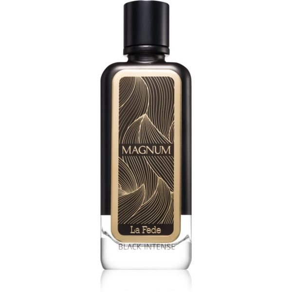 La Fede La Fede Magnum Black Intense parfumska voda za moške 100 ml