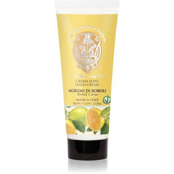 La Florentina La Florentina Boboli Citrus Hand Cream naravna krema za roke citrus 75 ml