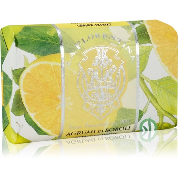 La Florentina La Florentina Boboli Citrus Hand Soap naravno trdo milo za roke citrus 200 g