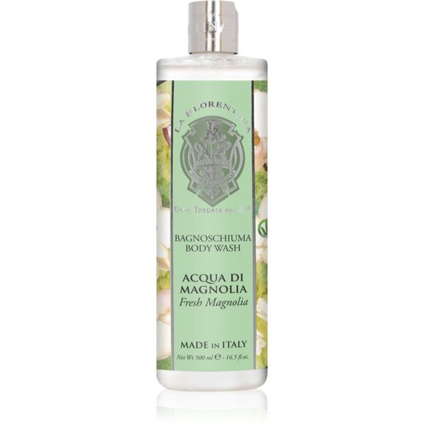 La Florentina La Florentina Fresh Magnolia Body Wash naravni gel za prhanje magnolija 500 ml