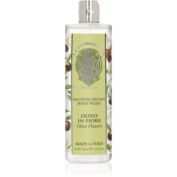 La Florentina La Florentina Olive Flowers Body Wash kremasta pena za kopel 500 ml