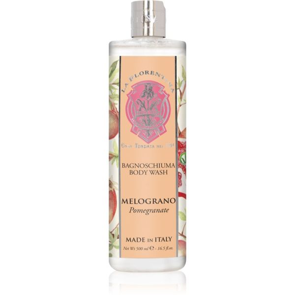 La Florentina La Florentina Pomegranate Body Wash kremasta pena za kopel 500 ml