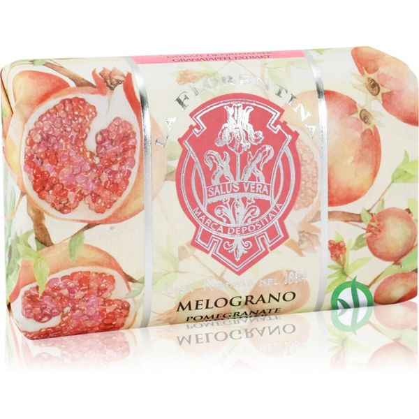 La Florentina La Florentina Pomegranate Hand Soap naravno trdo milo granatno jabolko 200 g