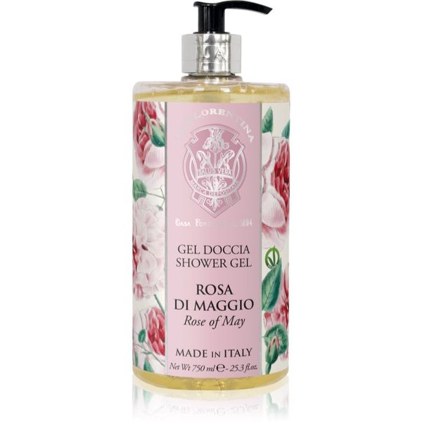 La Florentina La Florentina Rose of May Shower Gel gel za prhanje z vonjem vrtnic 750 ml