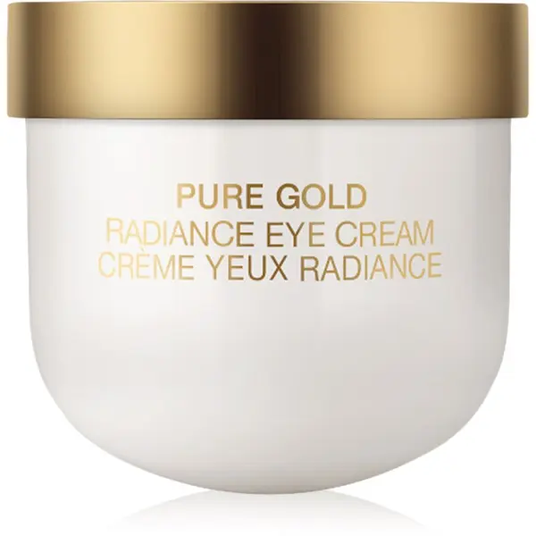 La Prairie La Prairie Pure Gold Radiance Eye Cream luksuzna krema za oči in veke za posvetlitev in zgladitev kože refill 20 ml