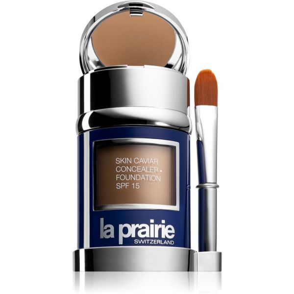 La Prairie La Prairie Skin Caviar Concealer Foundation puder in korektor SPF 15 odtenek Mocha  30 ml