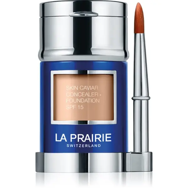 La Prairie La Prairie Skin Caviar Concealer Foundation puder in korektor SPF 15 odtenek N-05 Soft Ivory 30 ml