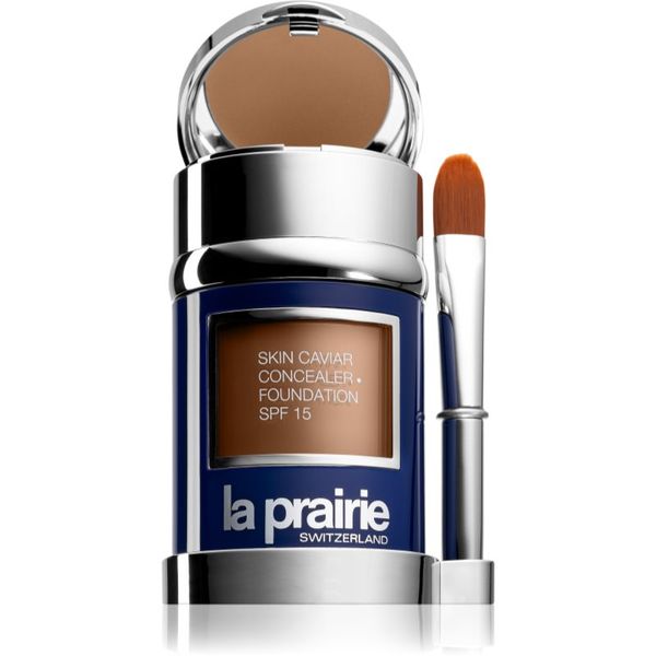 La Prairie La Prairie Skin Caviar Concealer Foundation puder in korektor SPF 15 odtenek N-20 Pure Ivory 30 ml