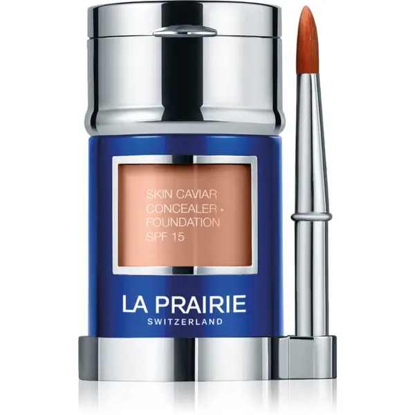 La Prairie La Prairie Skin Caviar Concealer Foundation puder in korektor SPF 15 odtenek N-20 Pure Ivory 30 ml