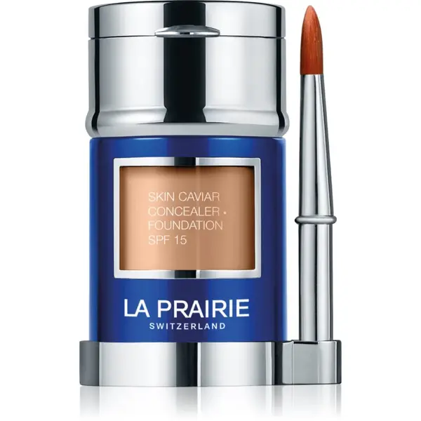 La Prairie La Prairie Skin Caviar Concealer Foundation puder in korektor SPF 15 odtenek NW-10 Tender Ivory 30 ml
