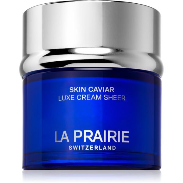 La Prairie La Prairie Skin Caviar Luxe Cream Sheer luksuzna učvrstitvena krema s hranilnim učinkom 100 ml