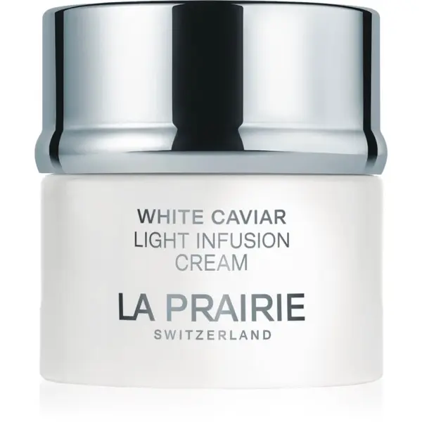 La Prairie La Prairie White Caviar Light Infusion Cream posvetlitvena vlažilna krema proti temnim madežem 50 ml