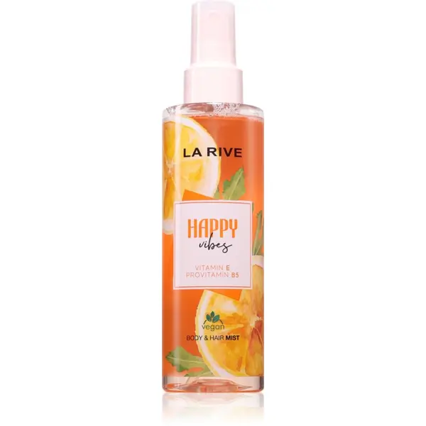 La Rive La Rive Happy Vibes parfumska meglica za telo in lase za ženske 200 ml