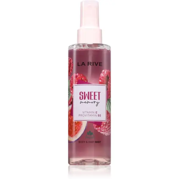 La Rive La Rive Sweet Memory parfumska meglica za telo in lase za ženske 200 ml